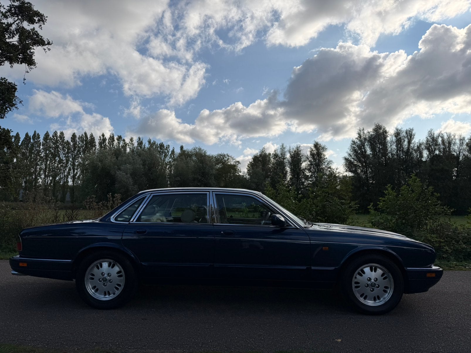 Jaguar Sovereign 3.2 6 in lijn AUT 1995 Blauw/Cruise/Leder, foto 4