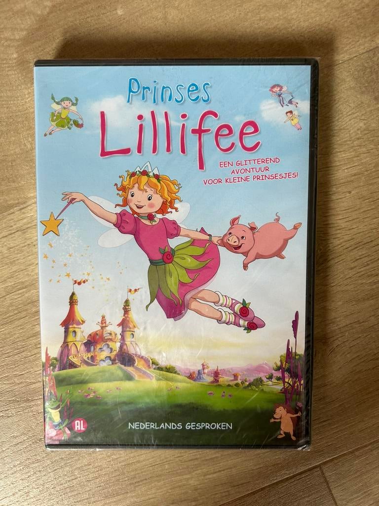 Nieuwe dvd in verpakking ‘Prinses Lillifee’ te koop, Alle leeftijden, Ophalen of Verzenden, Nieuw in verpakking