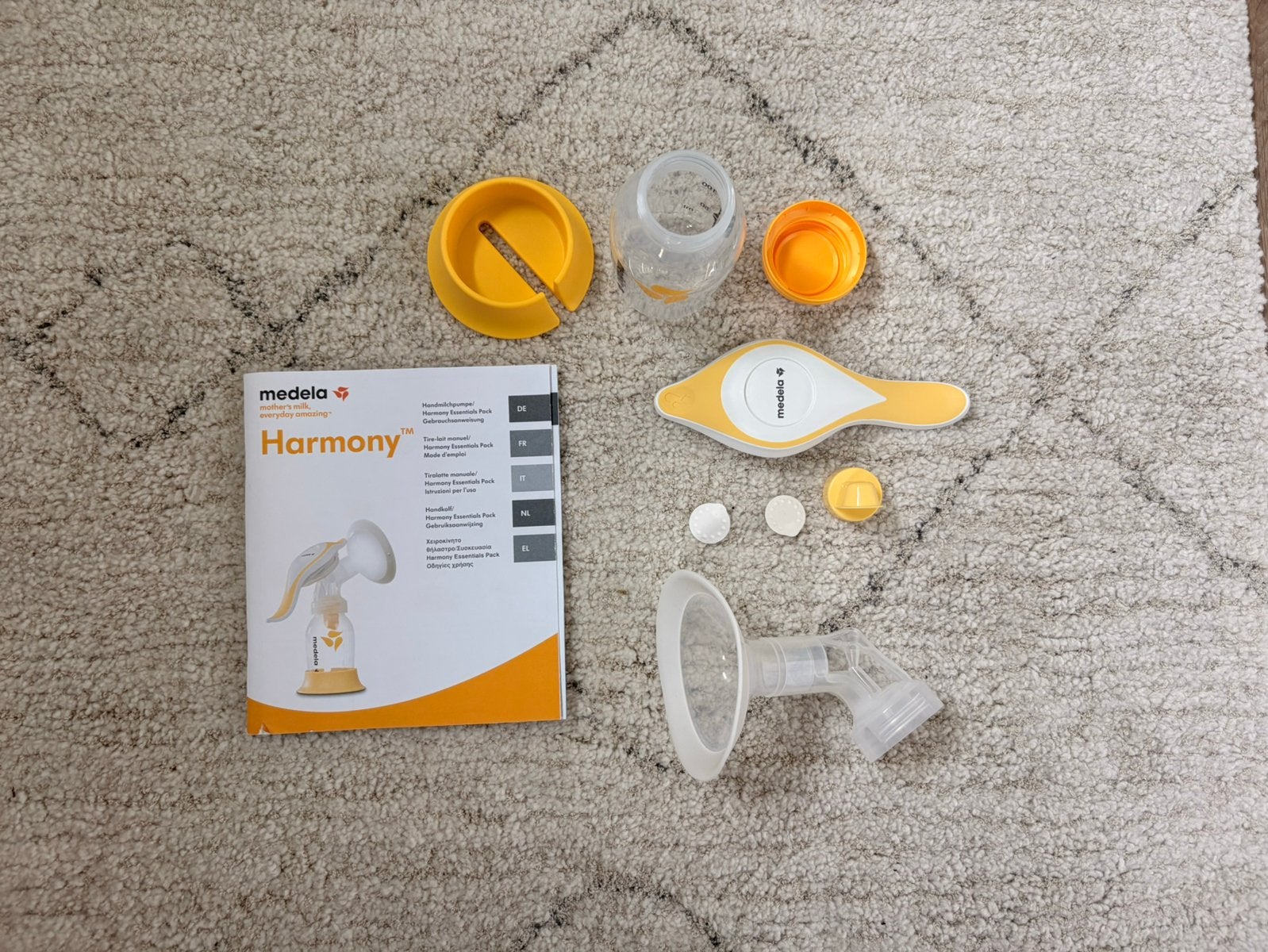 Medela harmony borstkolf, Draadloos, Medela, Borstkolf, Ophalen of Verzenden