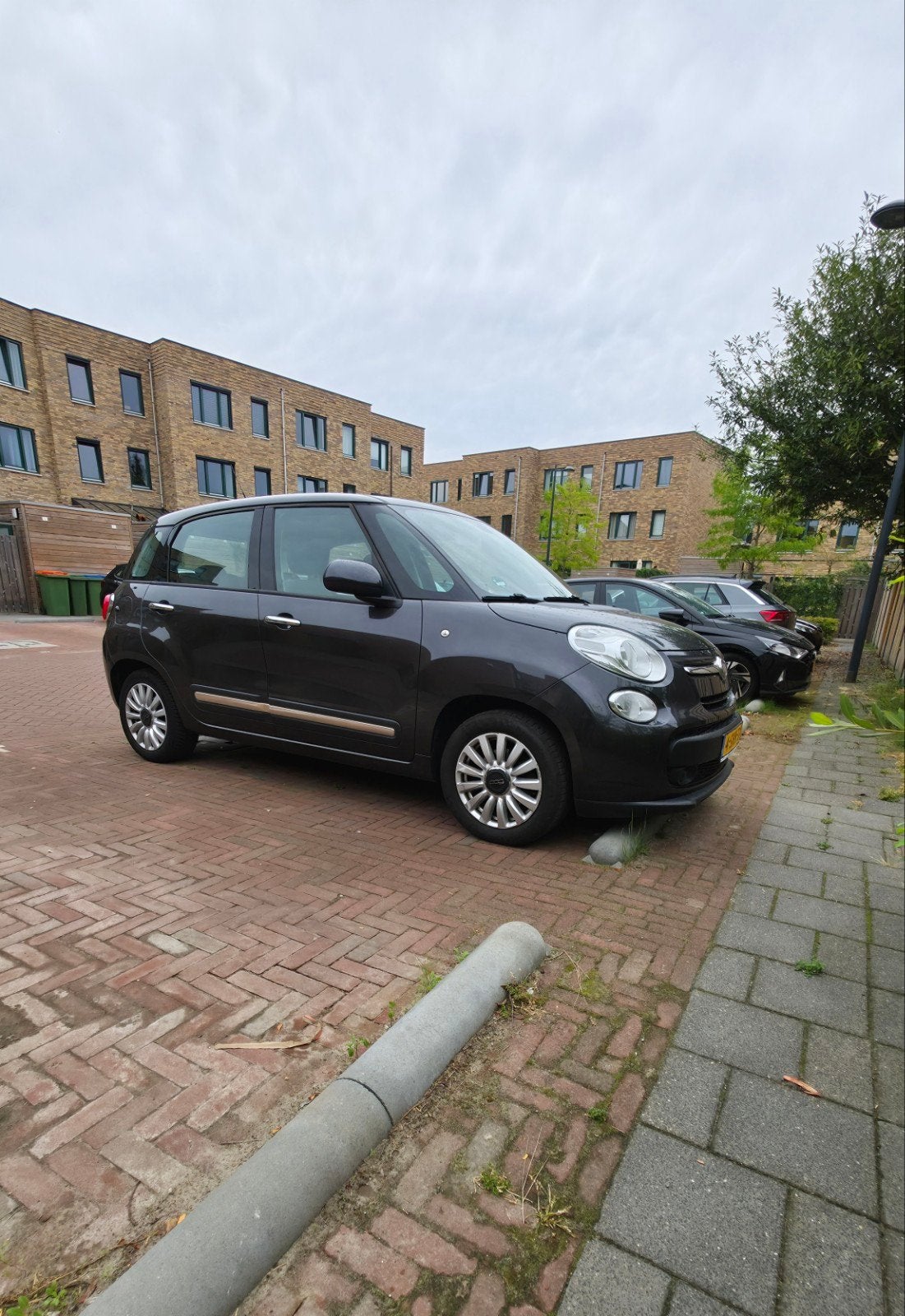 Fiat 500L 0.9 Twinair 2013 Airco NIEUWE APK!, Auto's, Origineel Nederlands, Bedrijf, Handgeschakeld, Zilver of Grijs