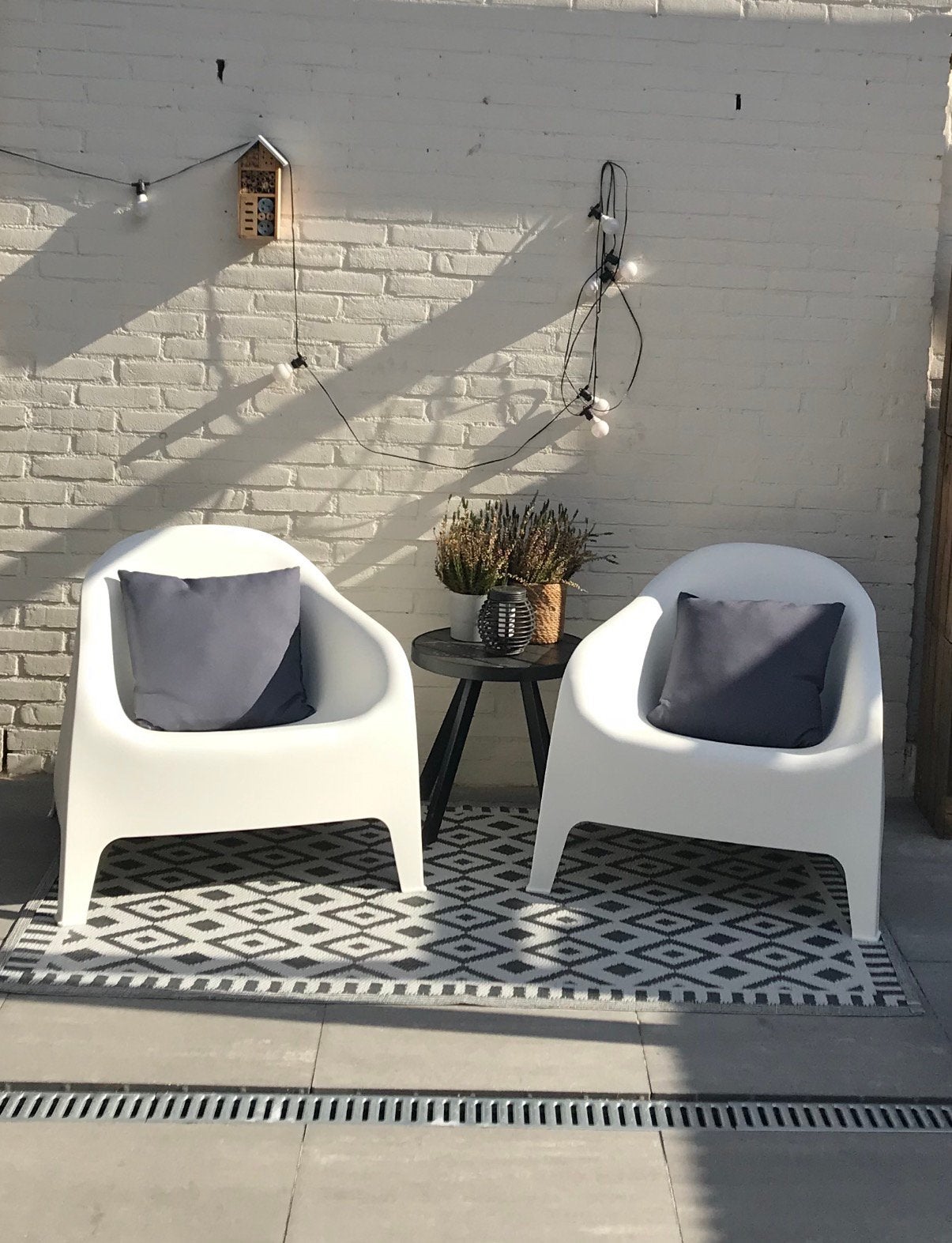 Tuin Stoel Skarpö, Ophalen, Zo goed als nieuw, Kunststof