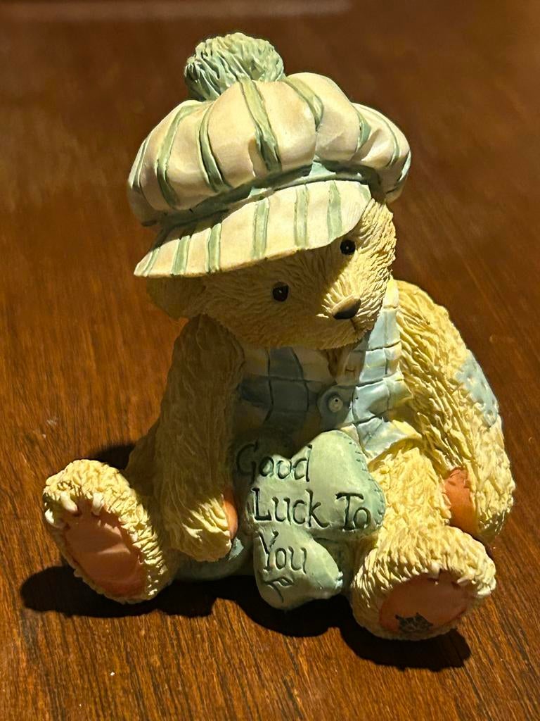 Cherished Teddies 1994 Kevin, Verzamelen, Beren en Cherished Teddies, Ophalen, Zo goed als nieuw, Beeldje, Cherished Teddies