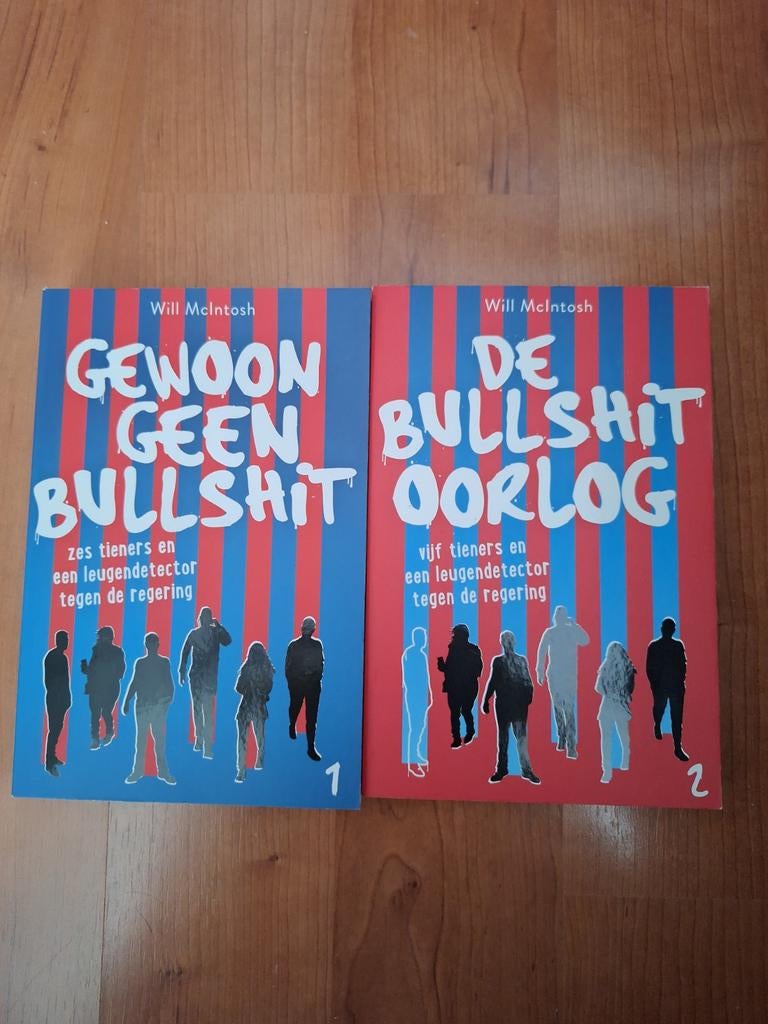 Gewoon Geen Bullshit & De Bullshit Oorlog - Will McIntosh, Ophalen of Verzenden, Gelezen, Will McIntosh, Nederland