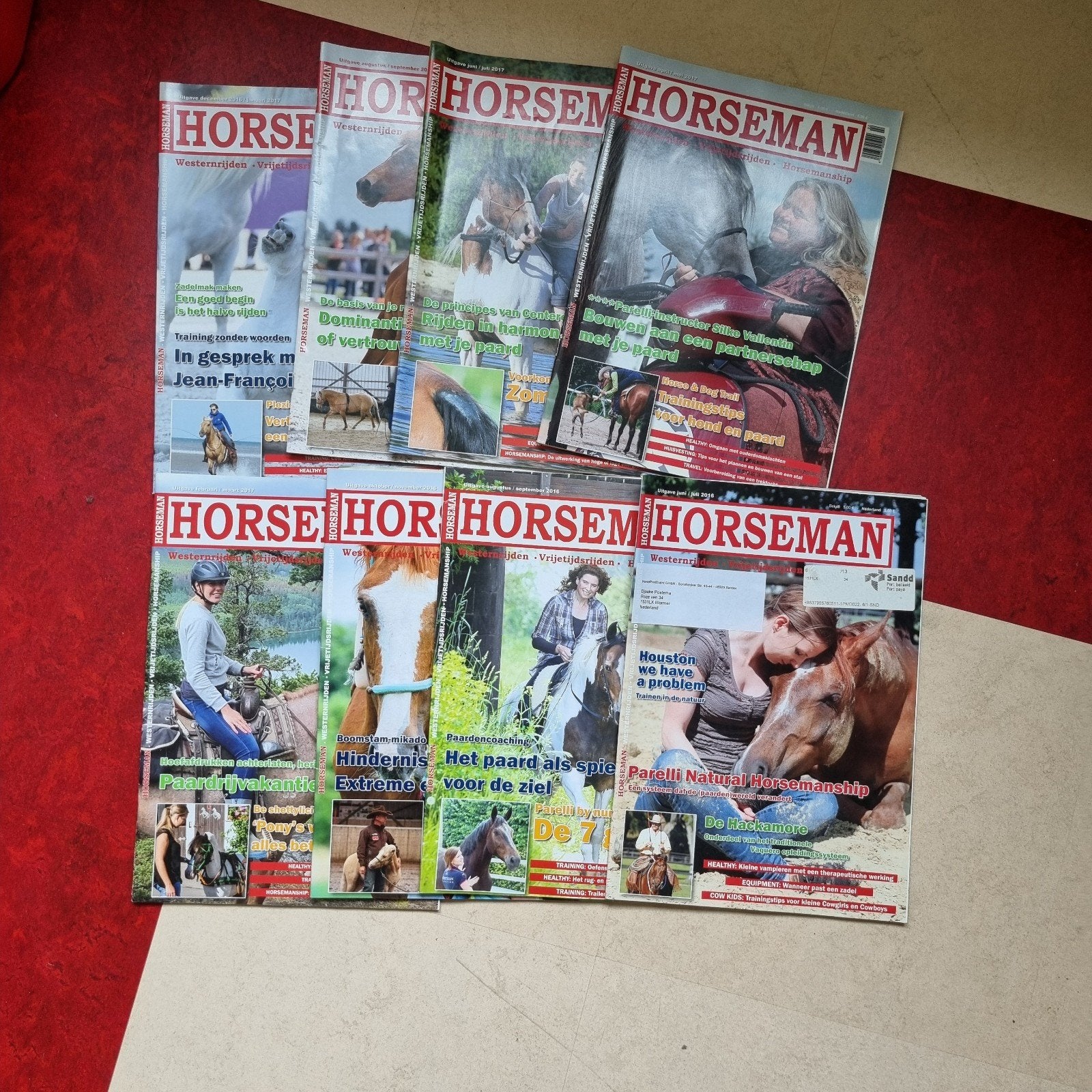 8x Horseman Tijdschriften - Paardensport & Vrije Tijd, Ophalen of Verzenden, Gelezen, Sport en Vrije tijd