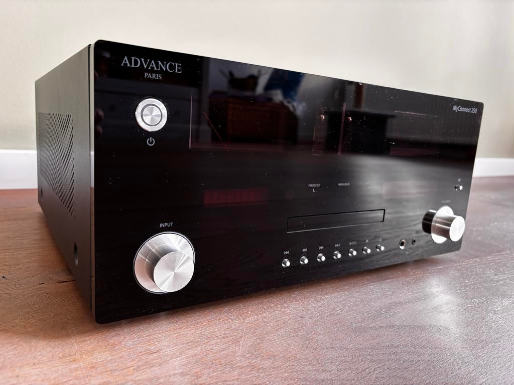 Advance Paris Myconnect 250, Audio, Tv en Foto, Versterkers en Receivers, Zo goed als nieuw, 120 watt of meer, Stereo, Ophalen