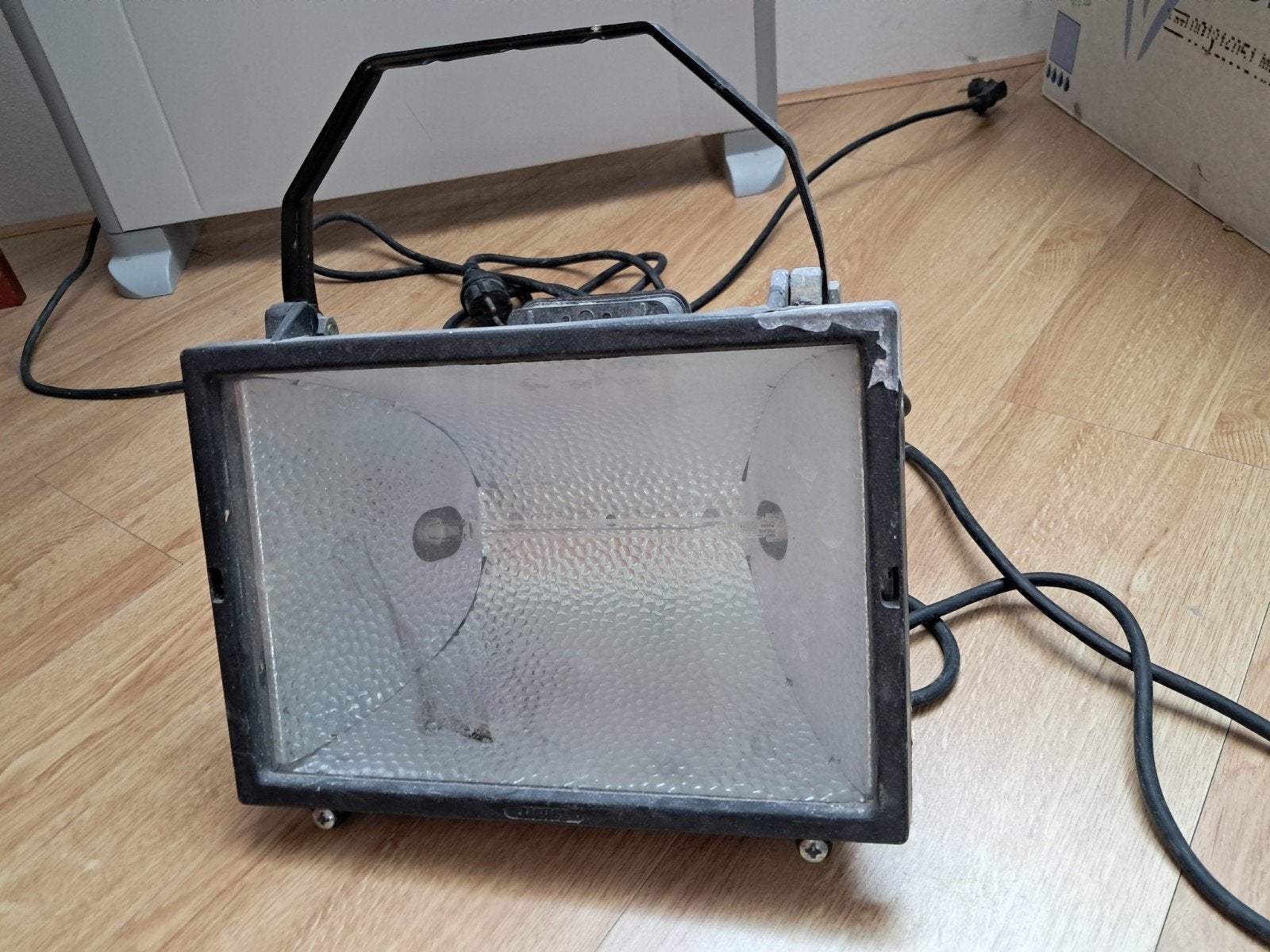 Bouwlamp, Ophalen, Gebruikt, 500 watt of meer, Lamp