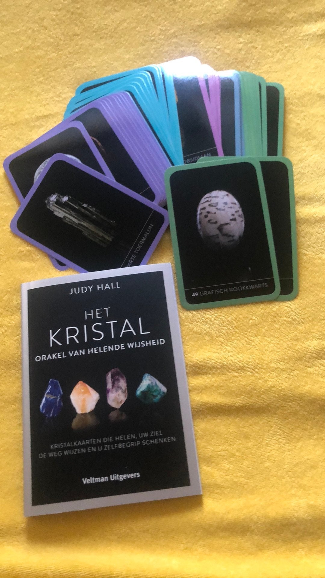 Het kristal orakel van helende wijsheid, Ophalen of Verzenden, Zo goed als nieuw, Tarot of Kaarten leggen, Overige typen
