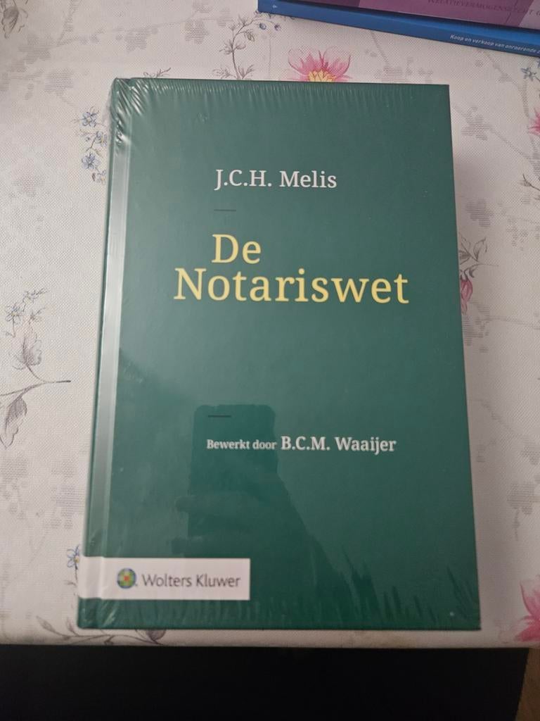De Notariswet - J.C.H. Melis (Nieuw), Nieuw, Ophalen of Verzenden, WO, J.C.H. Melis