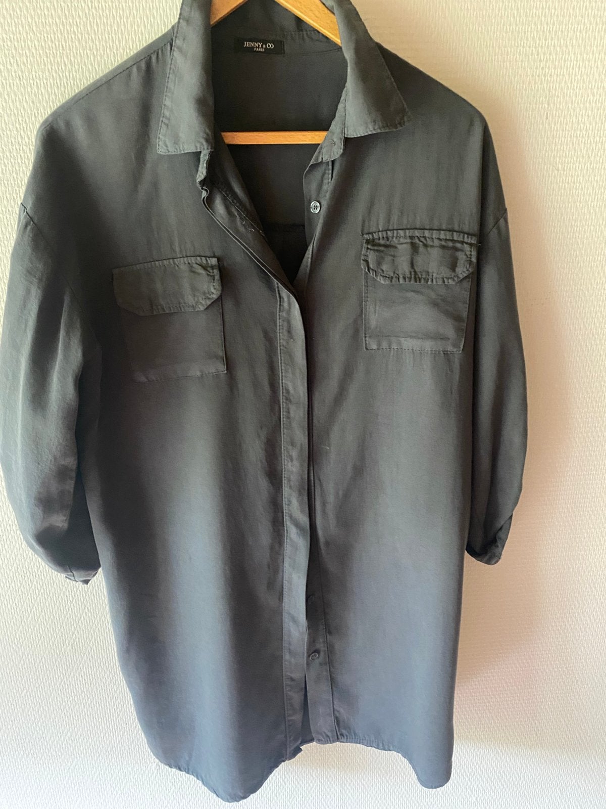 Als nieuw tuniek, blouse. Jenny & Co. Maat XL/XXL. Blauw., Ophalen of Verzenden, Zo goed als nieuw, Maat 46/48 (XL) of groter