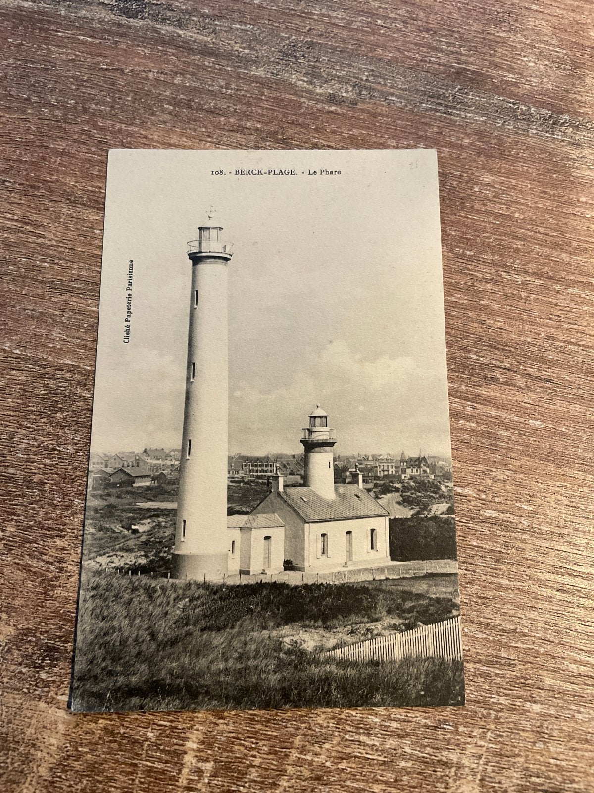 Oude Ansichtkaart Berck-Plage - Le Phare (Vuurtoren), Ophalen of Verzenden, Voor 1920, Ongelopen, Frankrijk