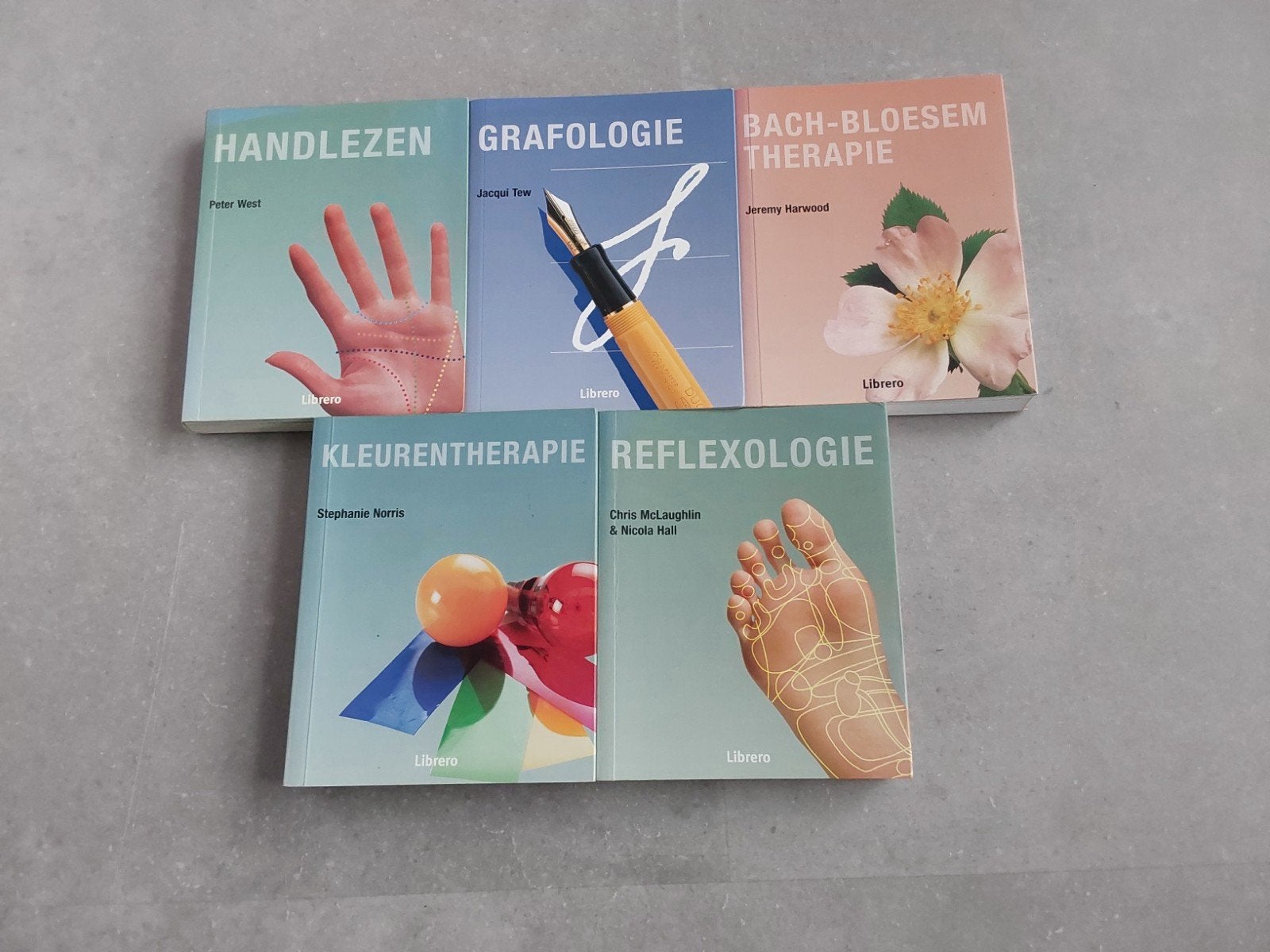 Set van 5 boeken over alternatieve therapieën, Ophalen of Verzenden