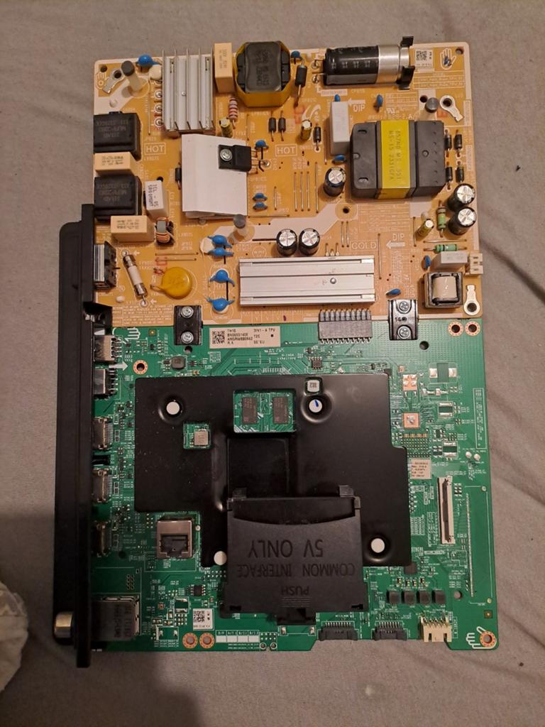 SAMSUNG UE55CU7020K MOEDERBORD BN96-55340E, Computers en Software, Moederborden, Ophalen of Verzenden, Zo goed als nieuw, DDR4