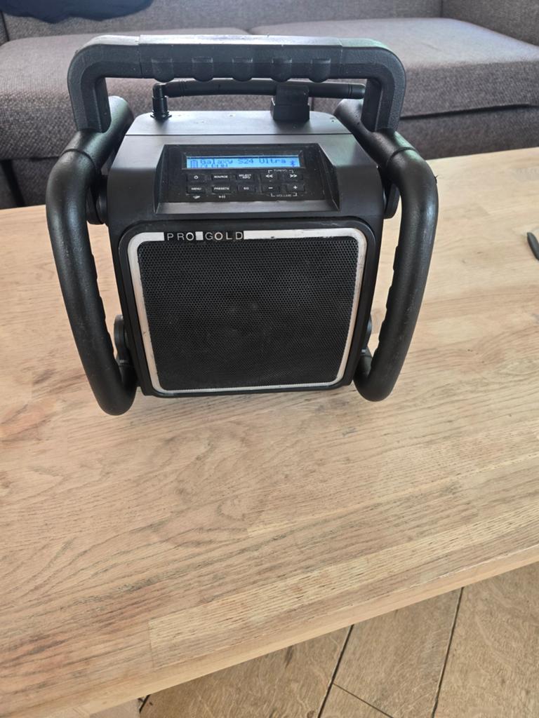Perfectpro Bouwradio Teambox - DAB+, FM, Bluetooth, USB, Ophalen of Verzenden, Bouwradio