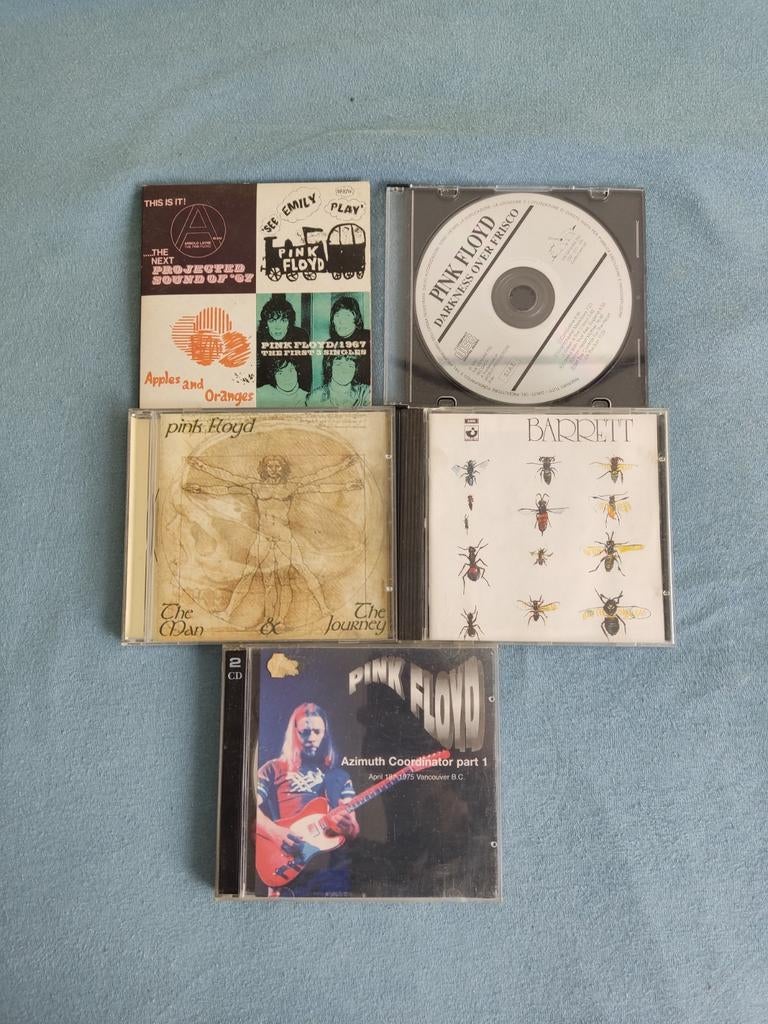 Pink Floyd & Syd Barrett CD collectie (5 stuks), Ophalen of Verzenden, 1990 - 1999, Gebruikt