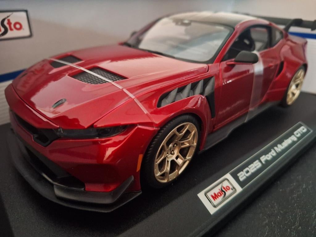 Ford Mustang GTD 2025 Schaal 1:18, Maisto, Auto, Nieuw, Ophalen of Verzenden