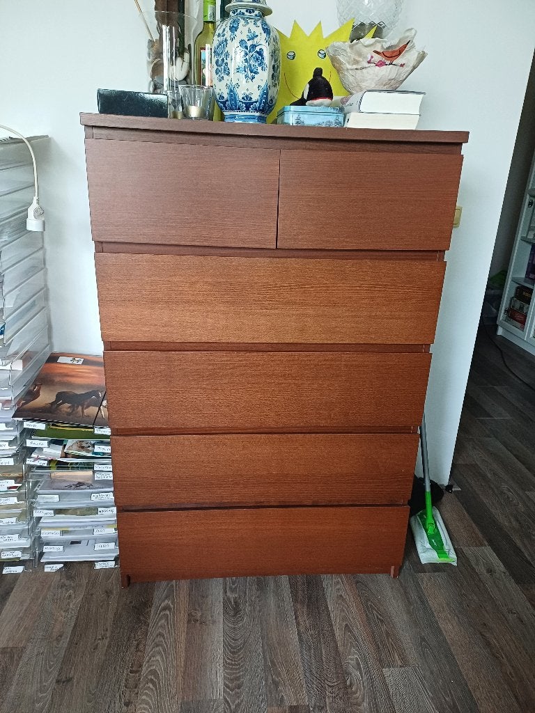 Ladekast Ikea, Huis en Inrichting, Kasten | Ladekasten, Ophalen, Gebruikt, 5 laden of meer, 100 tot 150 cm