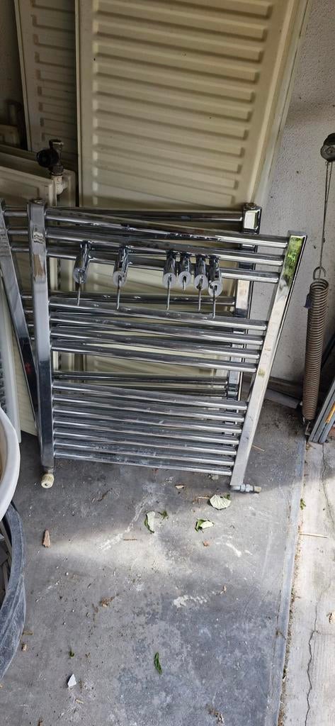 Chromen handdoekradiator, Ophalen, Minder dan 60 cm, Radiator, 80 cm of meer
