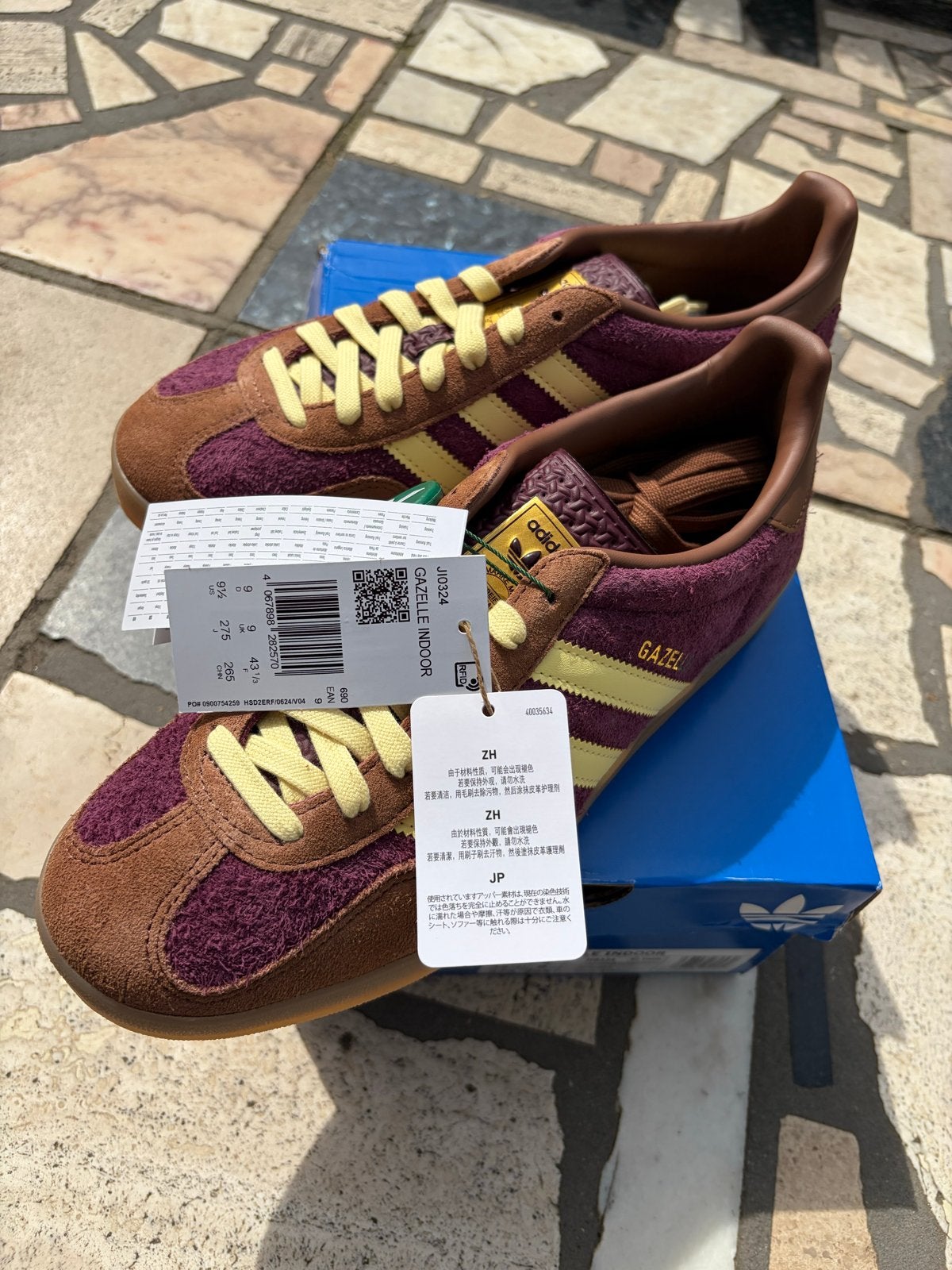 Adidas Gazelle Indoor - Nieuw in doos Special Edition UK9-43, Overige kleuren, Nieuw, Ophalen of Verzenden, Sneakers of Gympen