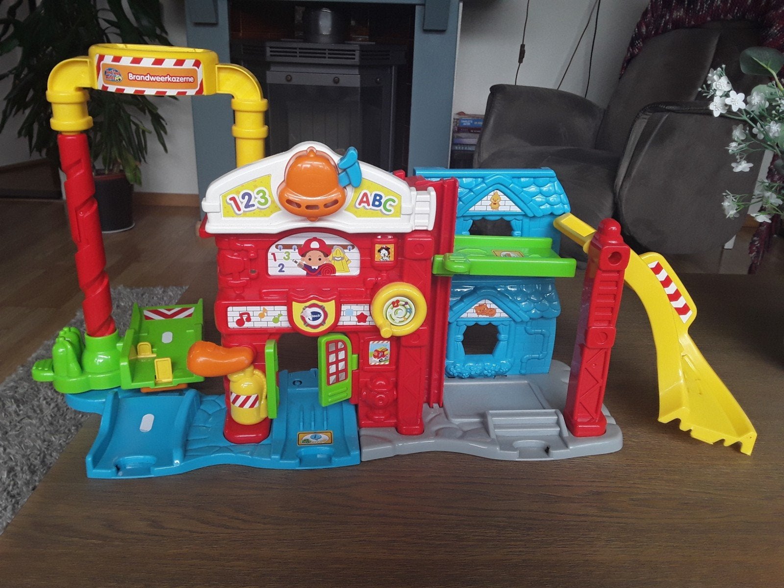 V tech brandweerkazerne, Kinderen en Baby's, Speelgoed | Vtech, Ophalen, Zo goed als nieuw