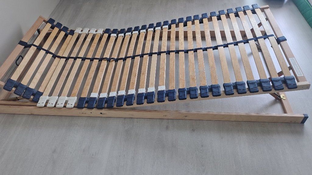 Een persoons verstelbare lattenbodem Sultan Planet van Ikea, Ophalen, Gebruikt, 90 cm, Eenpersoons