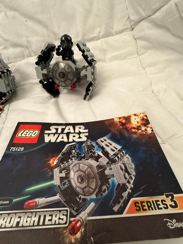 Lego Star Wars TIE Striker Microfighter 75128, Ophalen of Verzenden, Zo goed als nieuw, Actiefiguurtje