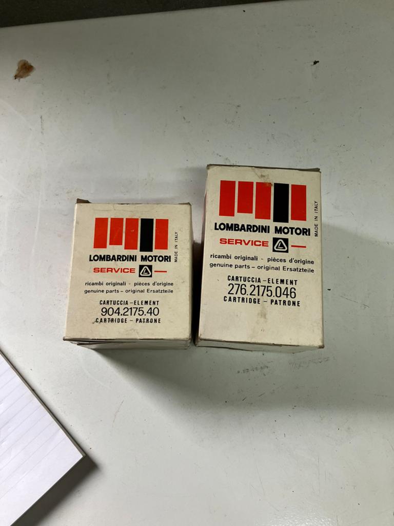 Lombardini Motori originele cartridges (2 stuks), Ophalen of Verzenden, Nieuw, Overige automerken