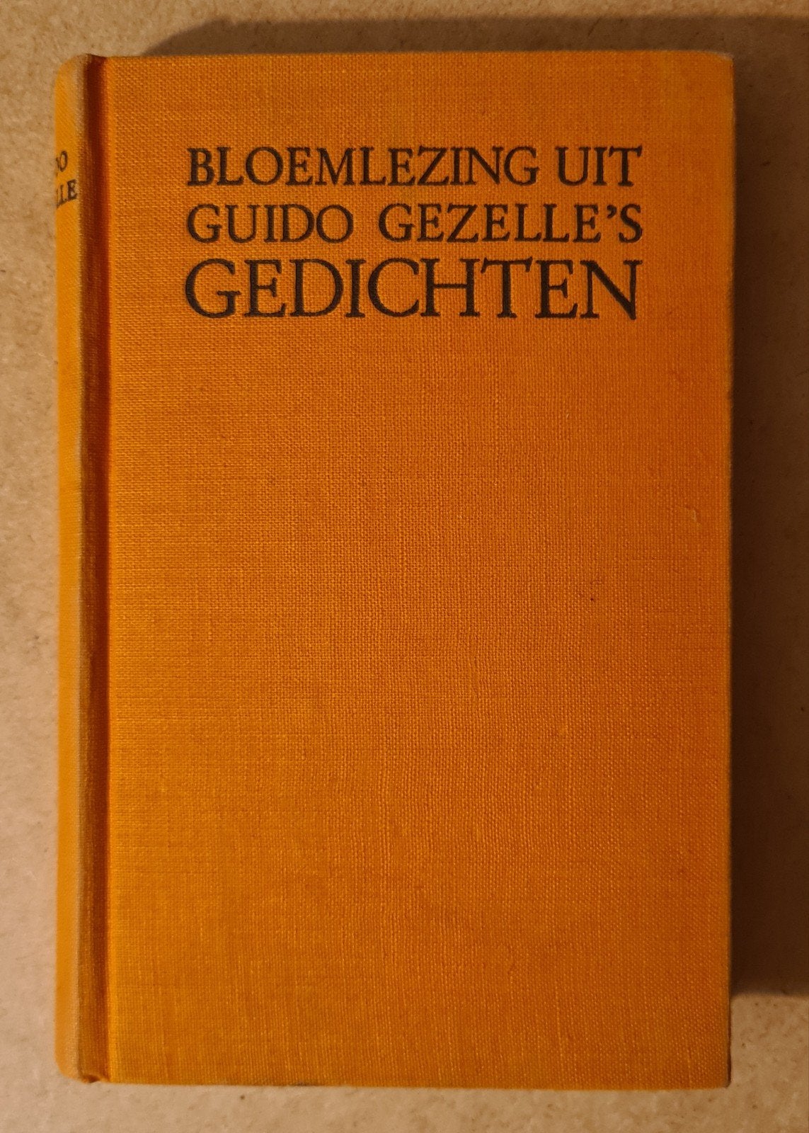 Bloemlezing Guido Gezelle's gedichten - 1943, Ophalen of Verzenden, Zo goed als nieuw, Guido Gezelle, Eén auteur