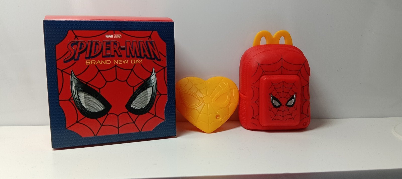 Spider-Man rugzakje McDonald's Happy Meal speelgoed, Ophalen of Verzenden, Nieuw, Jongen