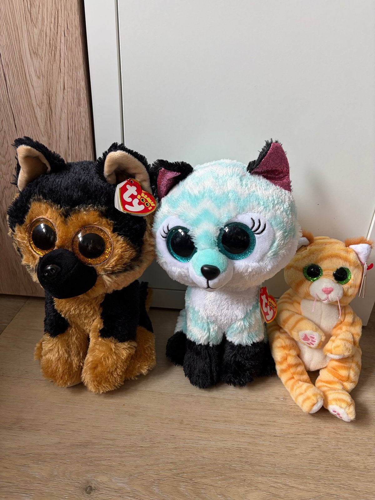 Nieuwe Ty Beanie Boos knuffels met prijskaartje, Nieuw, Zwart, Met label, Middelgroot (20 tot 80 cm)
