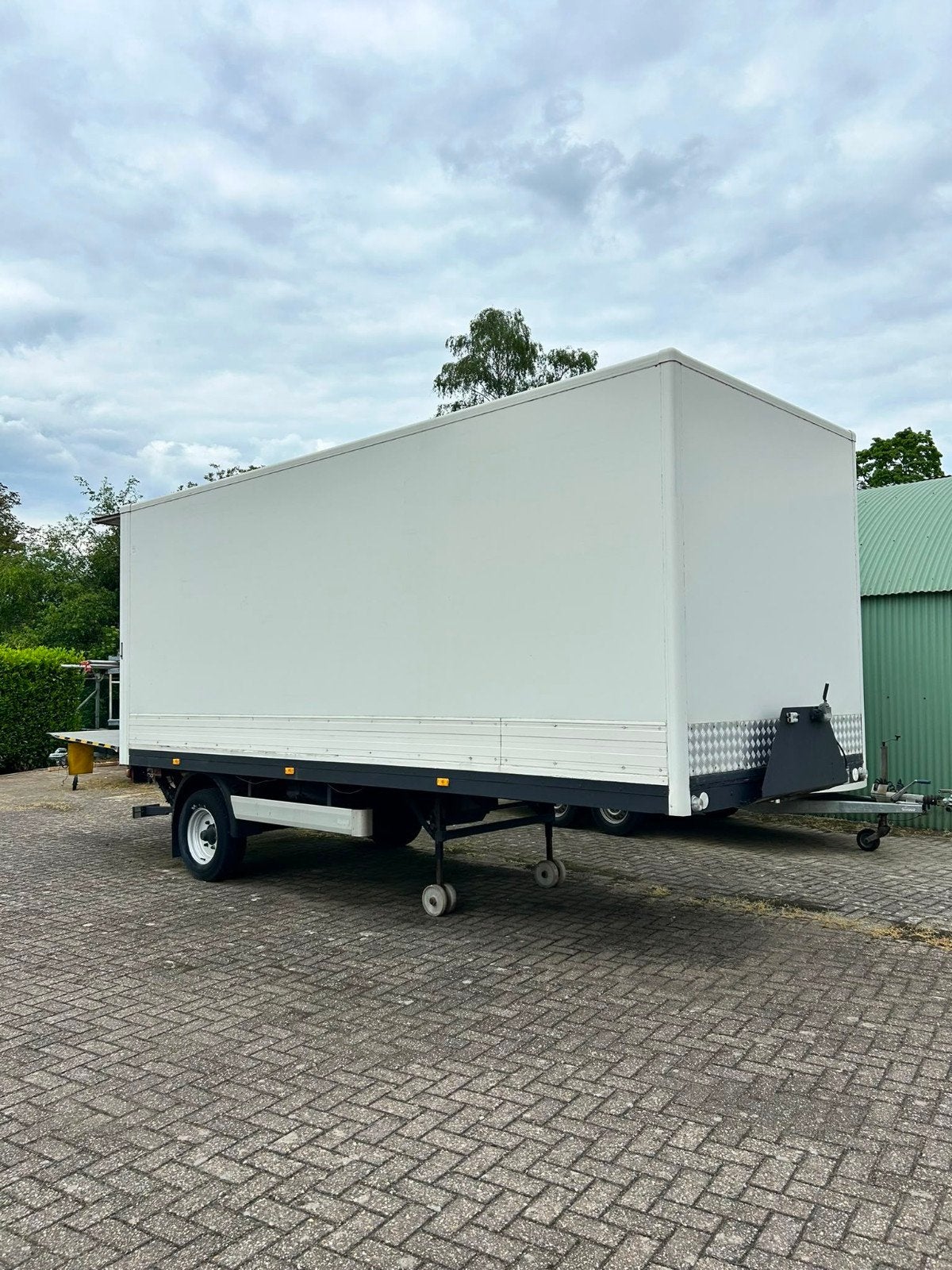 Te koop: Walde SB 3-7 BE Oplegger met laadklep (Geslo, Auto diversen, Aanhangers en Bagagewagens, Ophalen, Gebruikt