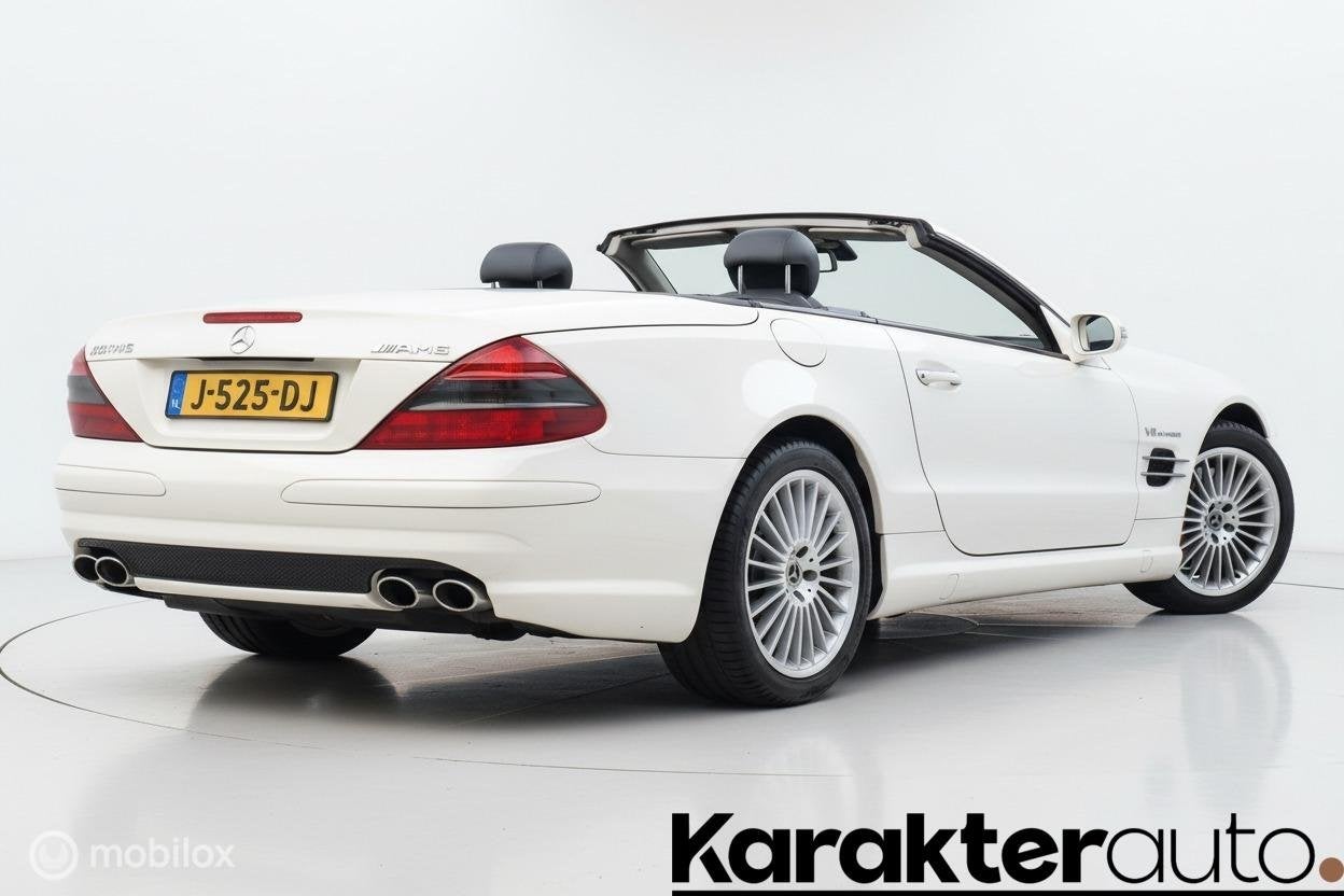 Youngtimer Mercedes SL500 V8 aut AMG-optic | BOSE | z.g.o.h., Automaat, Achterwielaandrijving, Gebruikt, Cabriolet