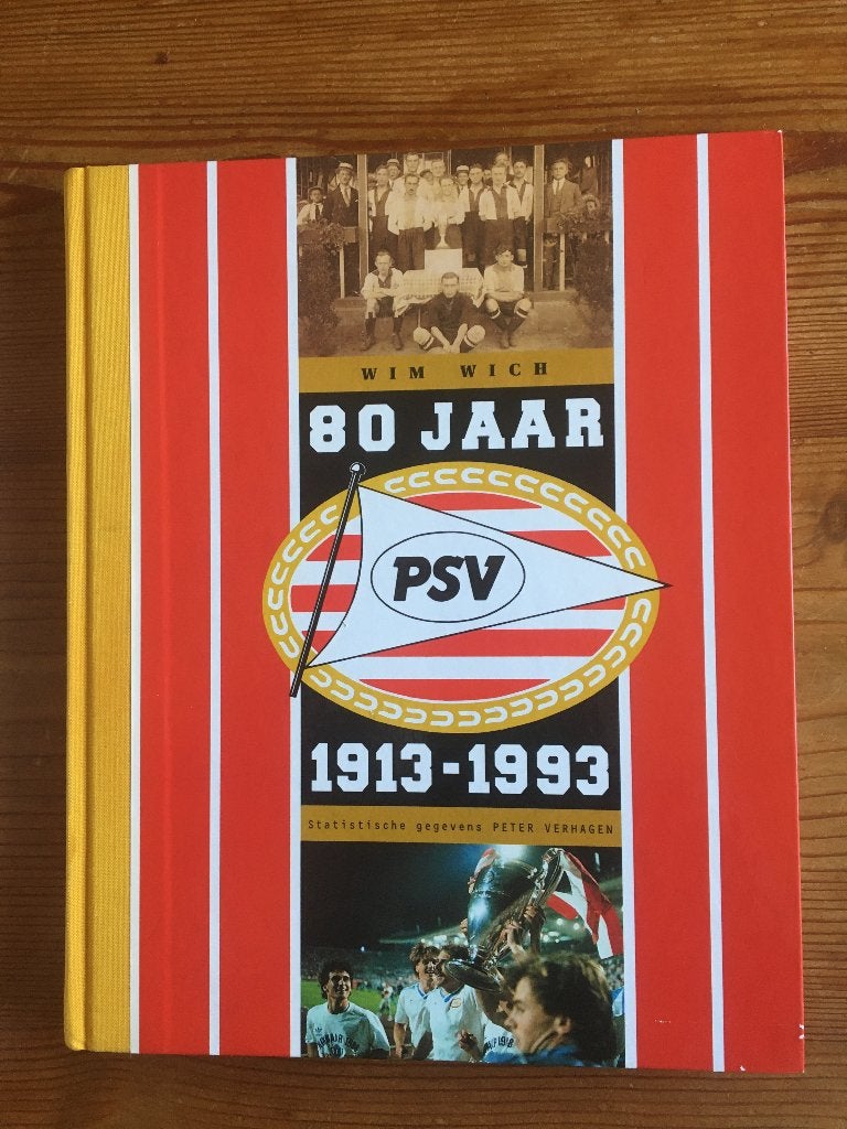 voetbalboek- 80 jaar PSV 1913-1993, Boeken, Ophalen of Verzenden, Zo goed als nieuw, Balsport