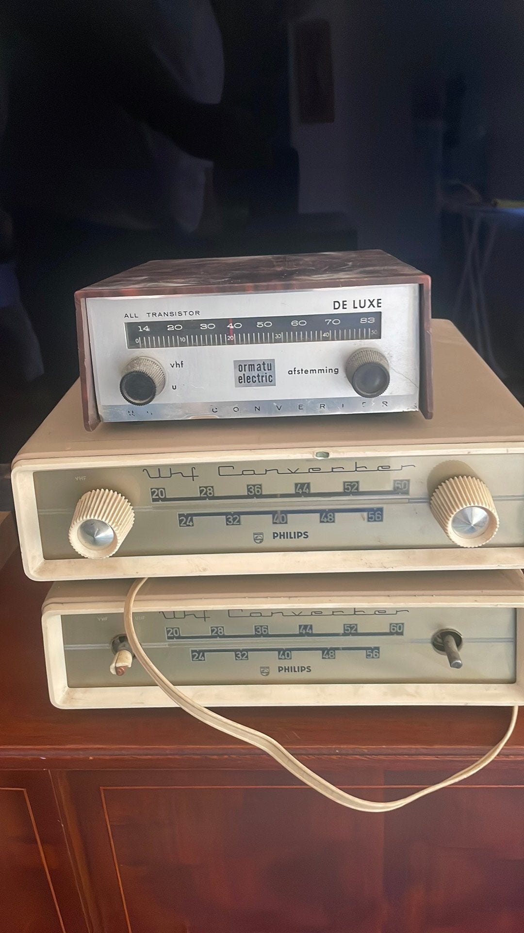 3x UHF TV Versterker Philips, Antiek en Kunst, Ophalen of Verzenden