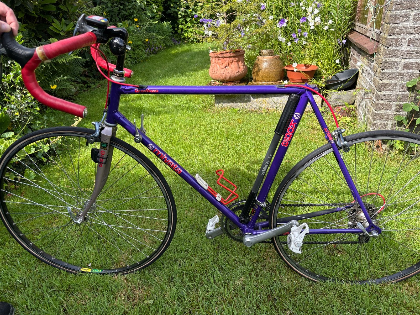 Koga Miyata GranSpeed, paars, 28 inch, 28 inch, Gebruikt, 10 tot 15 versnellingen, Aluminium