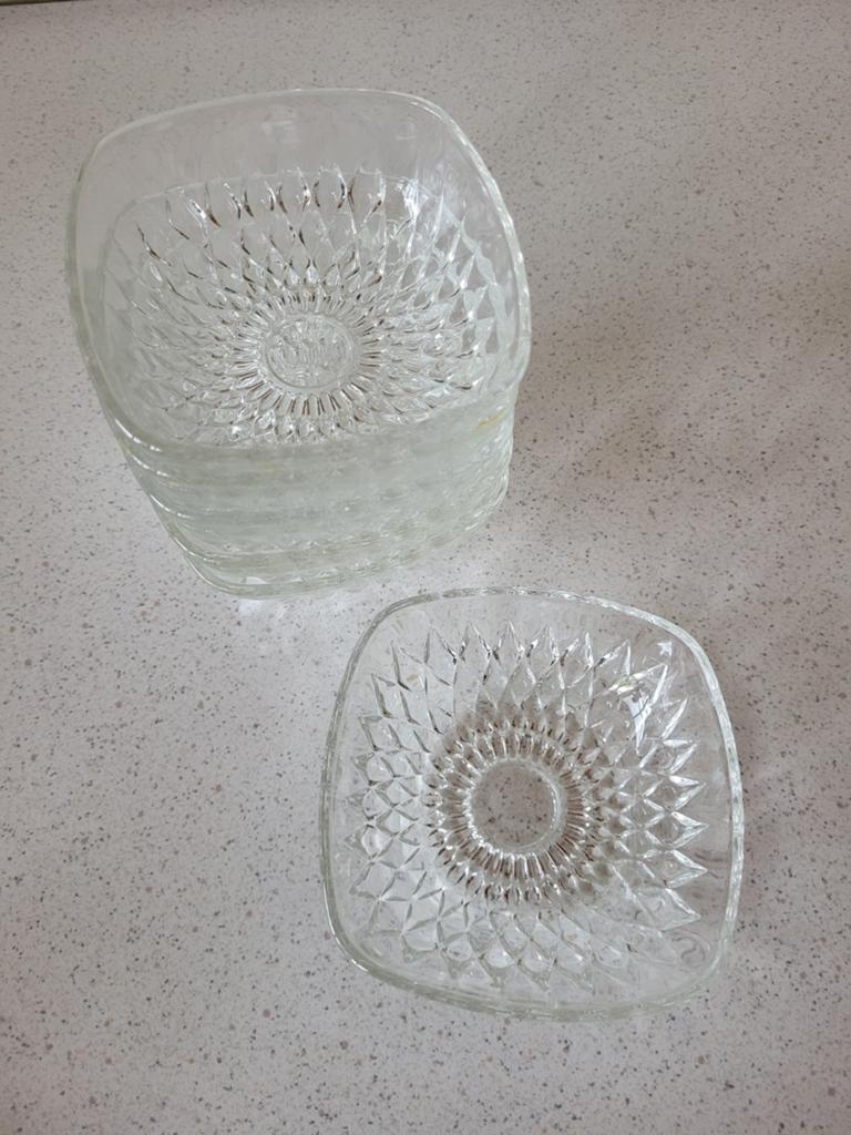 Vintage Duralex France schaaltjes - set van 6, Ophalen of Verzenden