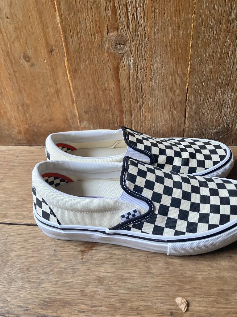 Vans Checkerboard Skateboard Slip Ons, Kleding | Heren, Schoenen, Overige kleuren, Verzenden, Vans, Sneakers of Gympen