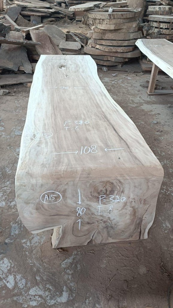 Watervaltafel suar 320 cm – 3,2 meter watervaltafel (A15), Verzenden, Overige materialen, 200 cm of meer, Rechthoekig