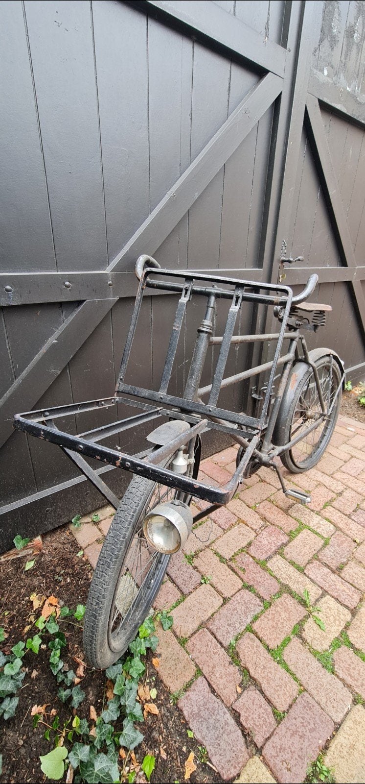 Antieke Slagers/Bakkersfiets - Uniek Transportmiddel, Ophalen