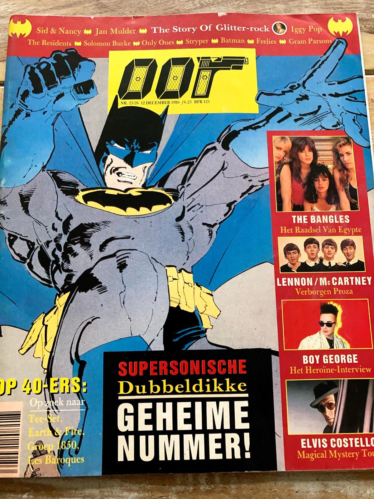 OOR Magazine 1986 PAUL MCCARTNEY Boy George STRYPER Kinks, Ophalen of Verzenden, Zo goed als nieuw, Muziek, Film of Tv