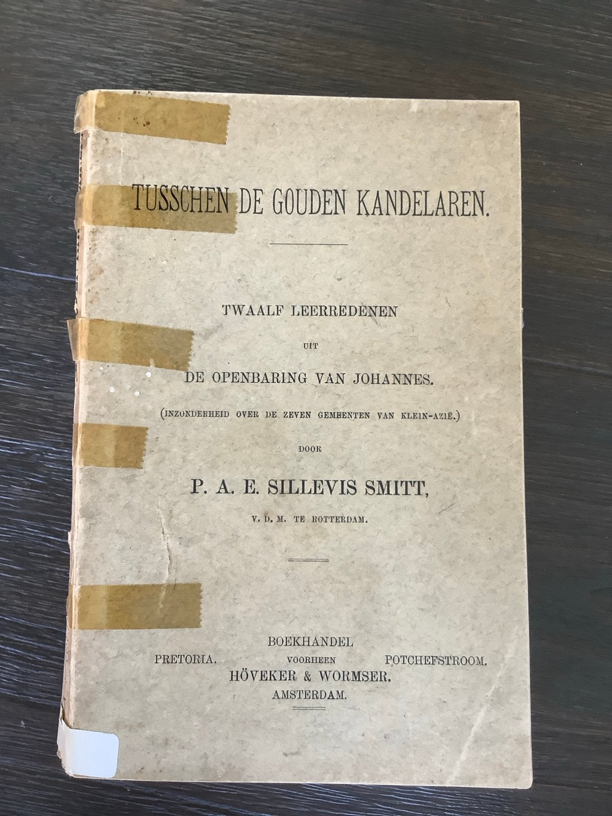Twaalf Leerredenen uit de Openbaring van Johannes (1870), Ophalen of Verzenden, Gelezen, Christendom | Protestants