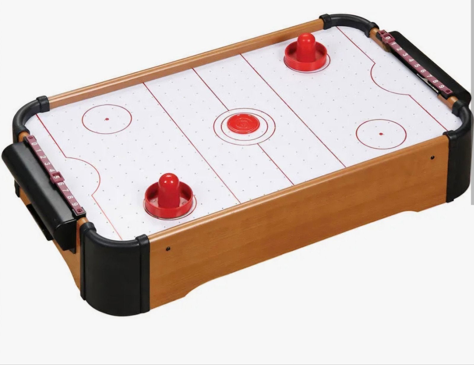 Compacte Tafel Airhockey Spel - Plezier voor Thuis, Ophalen of Verzenden, Gebruikt