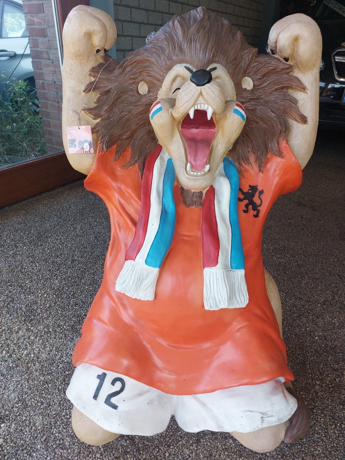Oranje schreewleeuw, Ophalen, Zo goed als nieuw, Oranje of Koningsdag