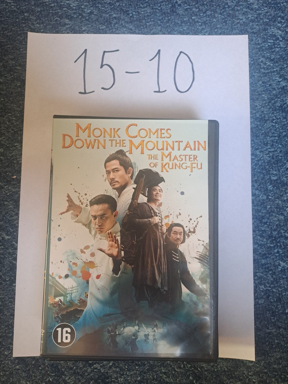 Monk Comes Down the Mountain: The Master of Kung-Fu DVD, Cd's en Dvd's, Vanaf 16 jaar, Ophalen of Verzenden, Zo goed als nieuw