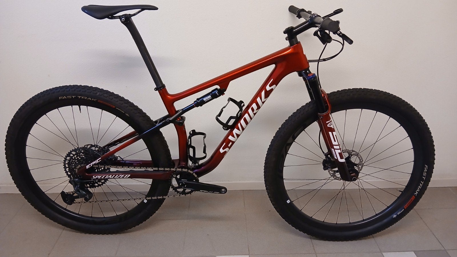 Specialized S-Works Epic, Showroomstaat, Framemaat L , Sram, Zo goed als nieuw, Schijfrem, 53 tot 57 cm, Ophalen