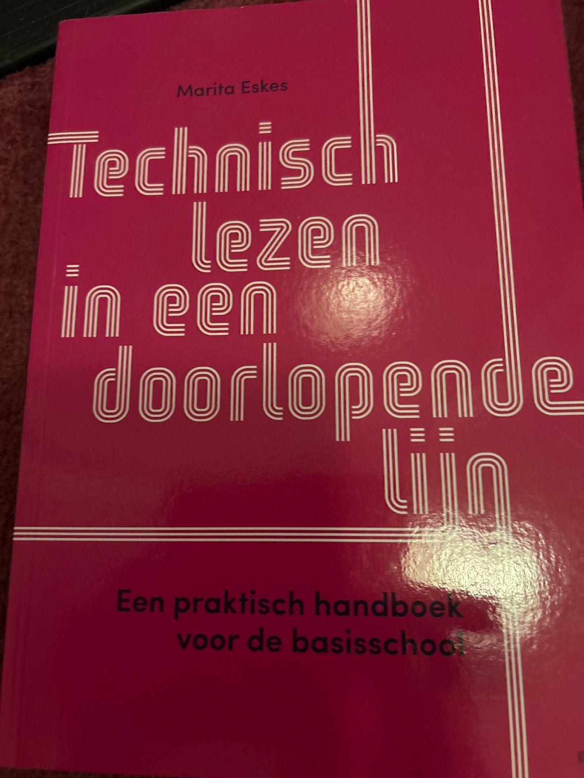 Technisch lezen in een doorlopende lijn - Marita Eskes, Boeken, Ophalen of Verzenden, Zo goed als nieuw, Overige niveaus, Overige vakken
