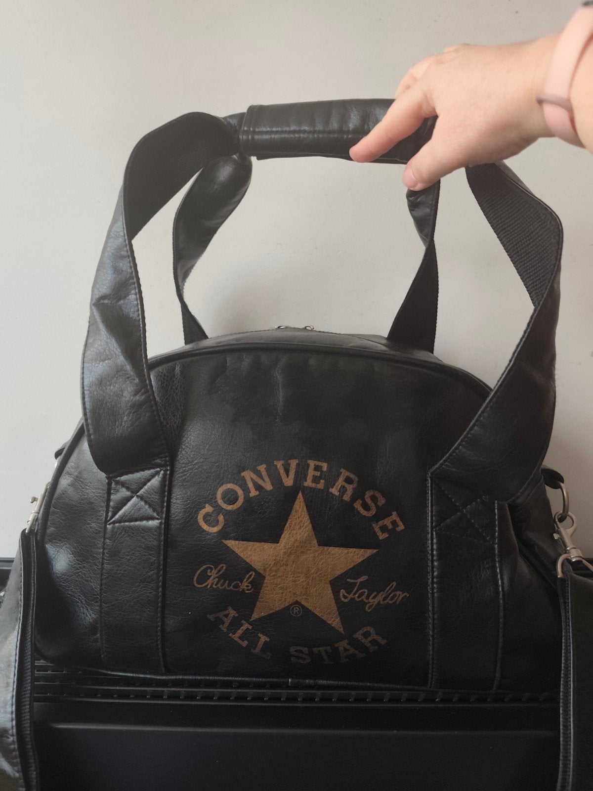 Converse Retro Graphite bowler uit 2007, zwart, 25x40x21 cm, Verzenden, Zo goed als nieuw, Unisex volwassen