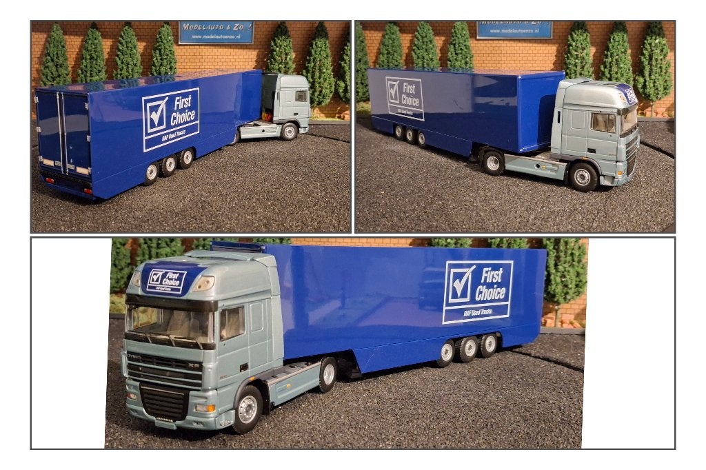 DAF XF105 SSC 4x2 First Choice, Tekno 1/50, Ophalen of Verzenden, Zo goed als nieuw, Bus of Vrachtwagen, Tekno