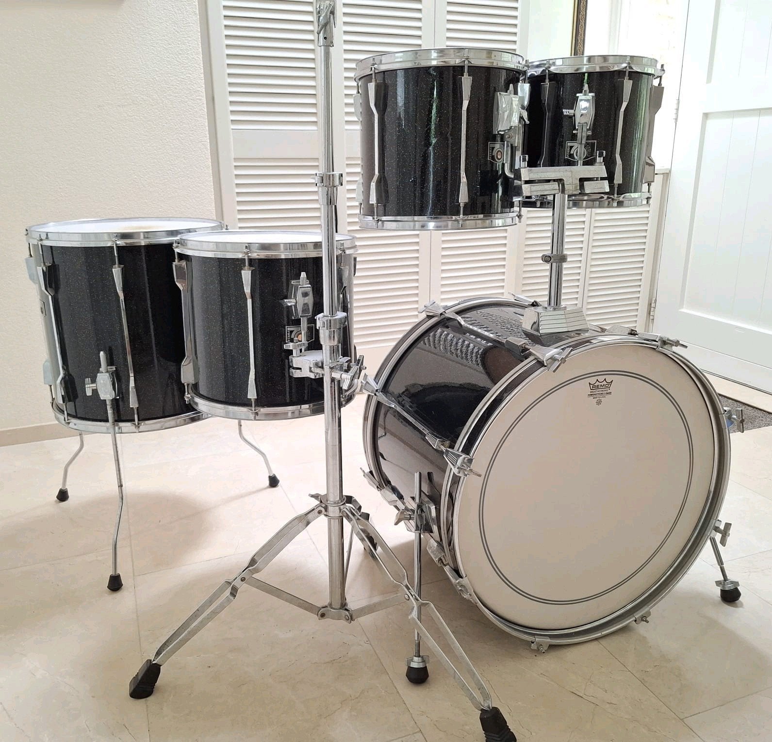 Tama Rockstar 70 years serlui anniversary shell set drumstel, Gebruikt, ., Drums of Percussie, .