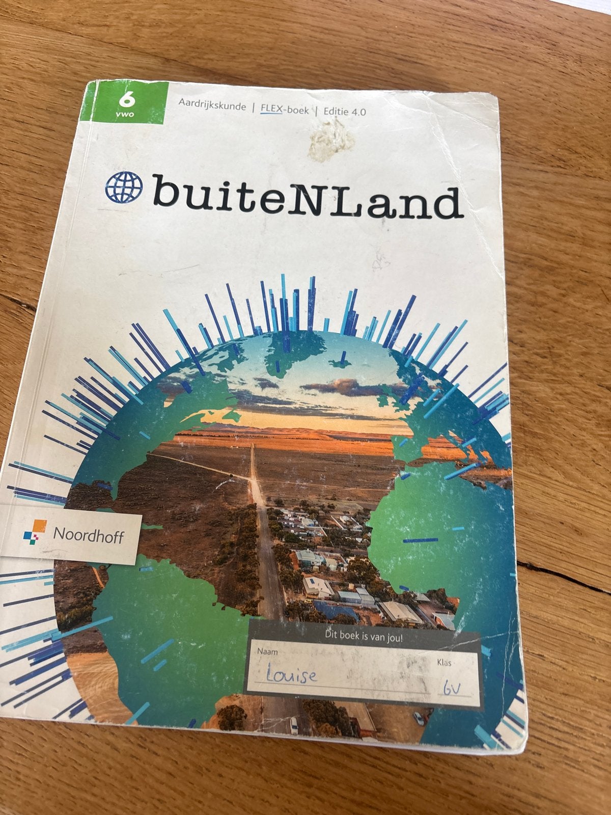 Aardrijkskunde buiteNLand 6 vwo FLEX-boek Editie 4.0, Boeken, Ophalen of Verzenden, Gelezen, VWO, Aardrijkskunde