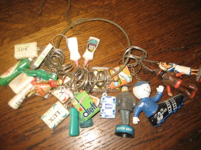 DIVERSE SLEUTELHANGERS, Ophalen of Verzenden, Gebruikt, Overige typen
